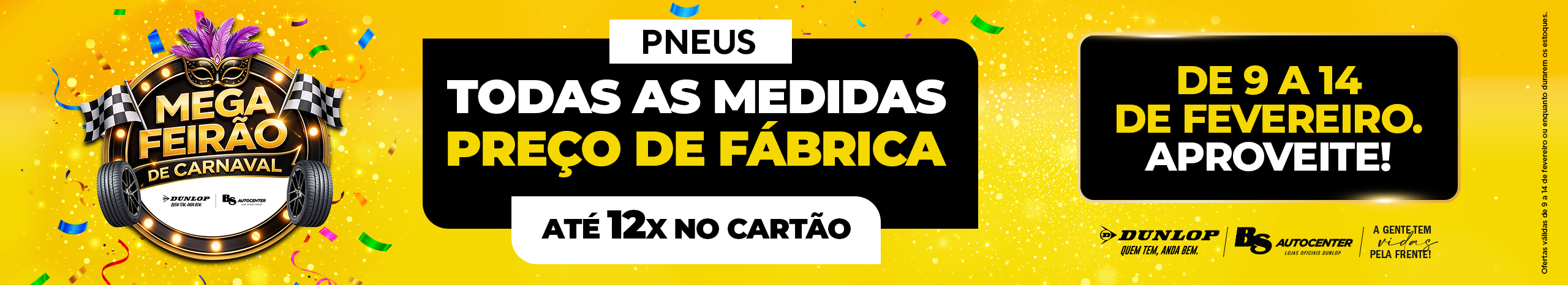 Banner Promoção Carnaval